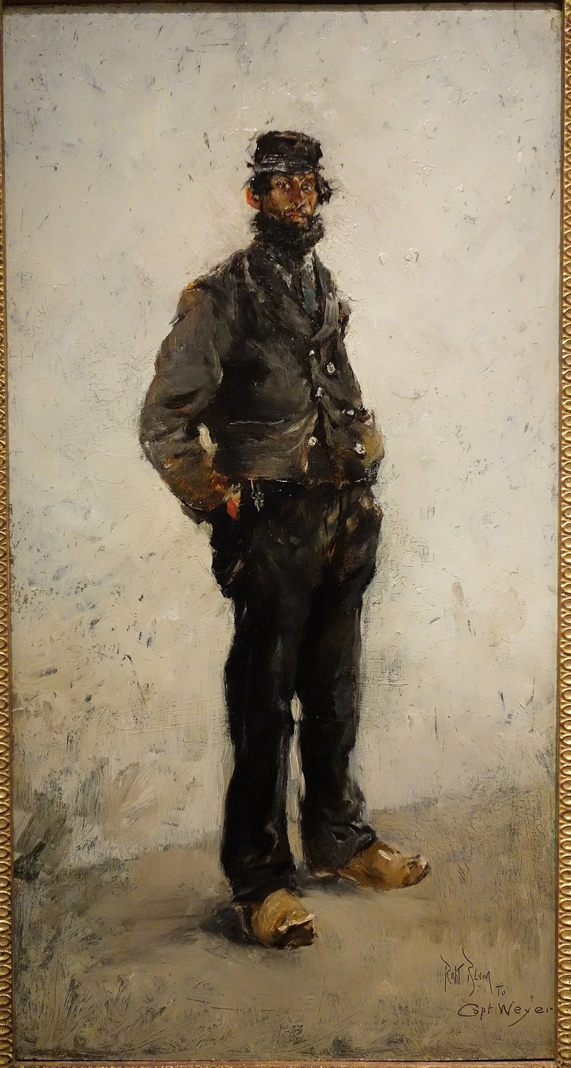 Il modello dell'emigrante, 1882 - New Britain Museum of American Art